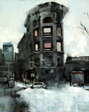 Building dans la neige