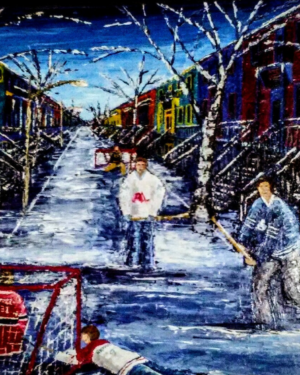 Une partie entre les boys