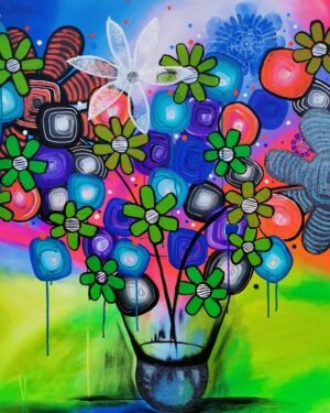 Dis le avec des fleurs