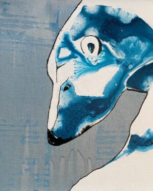 Polar bear blue