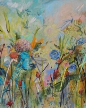 She Enters the Garden