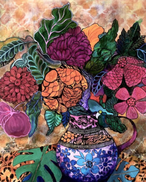 Earth laughs and flowers